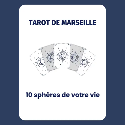 Consultation MP3: Tarot de Marseille (10 sphères)